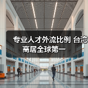 专业人才外流比例 台湾高居全球第一(图1) 专业人才外流比例 台湾高居全球第一(图1)