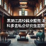 黑龙江高校就业报告 本科多去私企研究生去国企(图3) 黑龙江高校就业报告 本科多去私企研究生去国企(图3)
