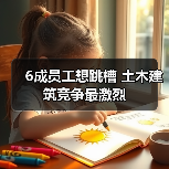 6成员工想跳槽 土木建筑竞争最激烈(图4) 6成员工想跳槽 土木建筑竞争最激烈(图4)