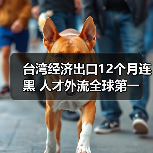 台湾经济出口12个月连黑 人才外流全球第一（图1）