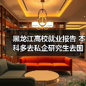 黑龙江高校就业报告 本科多去私企研究生去国企（图2）