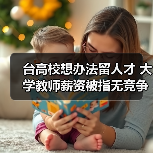 台高校想办法留人才 大学教师薪资被指无竞争力(图1) 台高校想办法留人才 大学教师薪资被指无竞争力(图1)