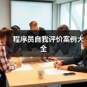 程序员自我评价案例大全(图3) 程序员自我评价案例大全(图3)