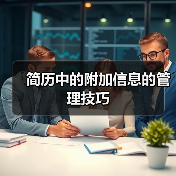 简历中的附加信息的管理技巧（图2）