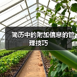 简历中的附加信息的管理技巧（图4）