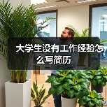 大学生没有工作经验怎么写简历（图2）