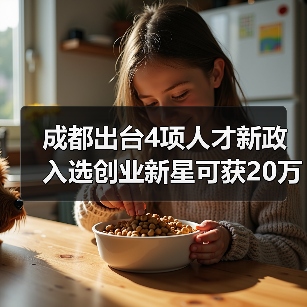 成都出台4项人才新政 入选创业新星可获20万资助(图4) 成都出台4项人才新政 入选创业新星可获20万资助(图4)